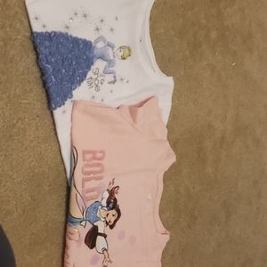 Disney tshirts size 6